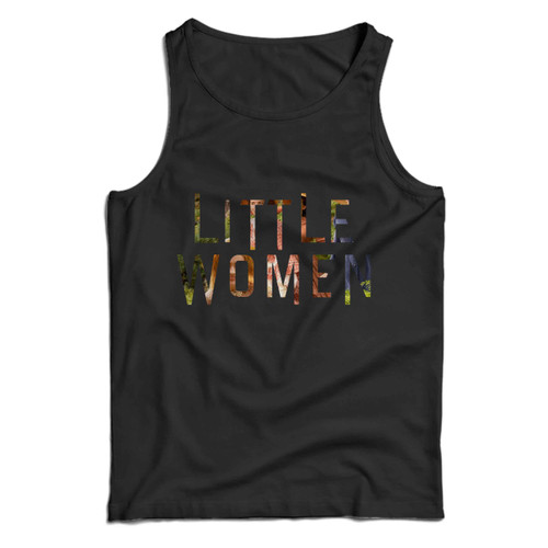 Little Woman Movies Logo Man Tank top