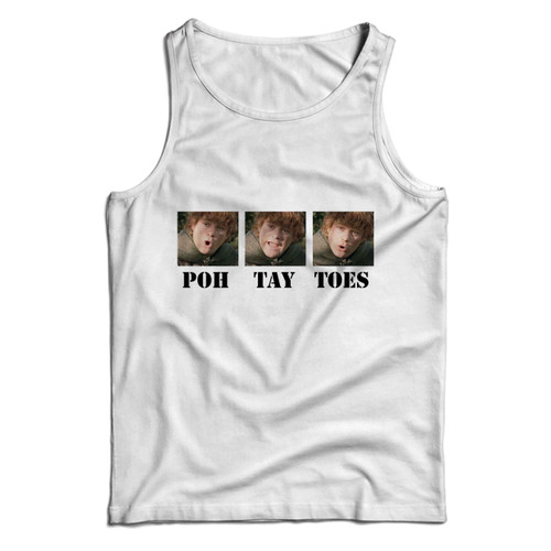 Lord Of The Rings Potatoes Man Tank top