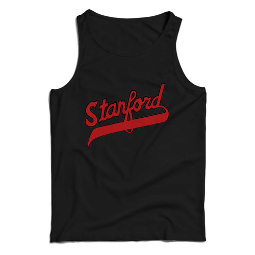 Stanford Baseball Man Tank top