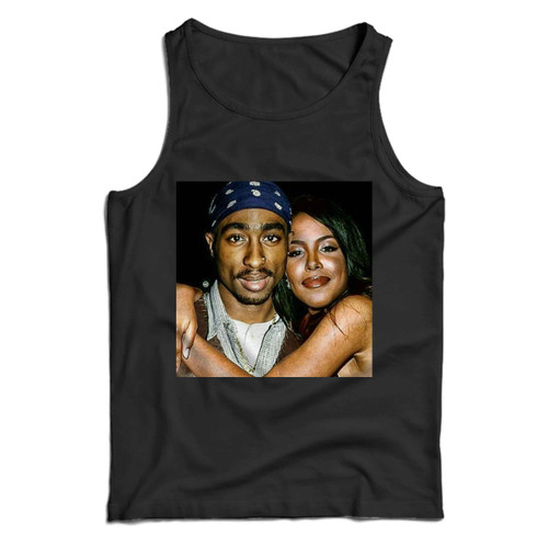 Tupac And Aaliyah Man Tank top