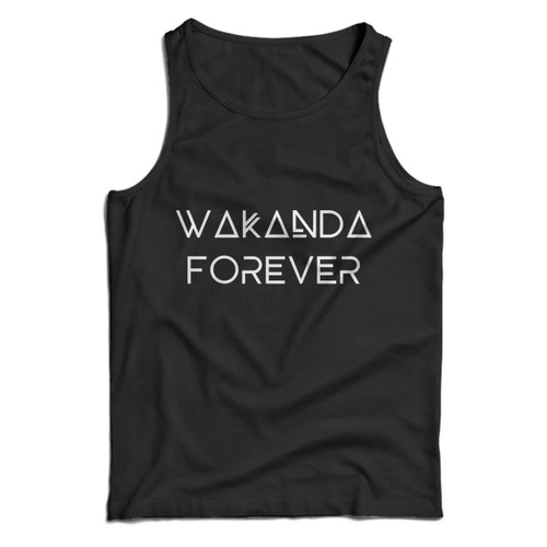 Wakanda Forever Logo Man Tank top