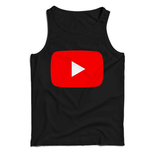 Youtube Logo 2017 Man Tank top