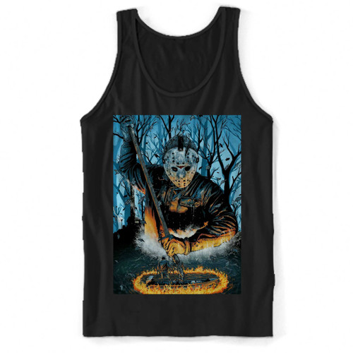 Jason Voorhees Cover Woman Tank top