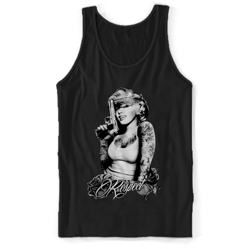 Marilyn Monroe Tattoo Respect Woman Tank top