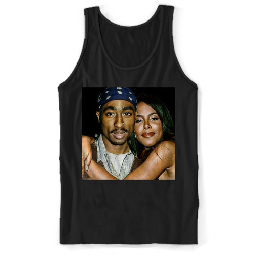 Tupac And Aaliyah Woman Tank top