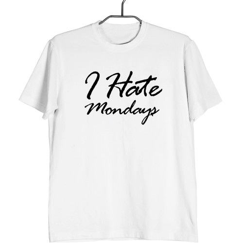 I Hate Mondays Man's T shirt