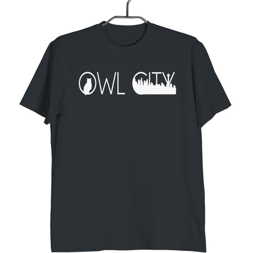 Owl City Logo Name Man's T shirt