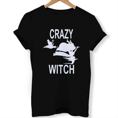 Crazy Witch Woman's T shirt