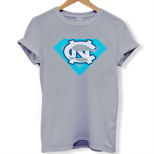Tar Heel Inspired Of Superman Woman's T shirt