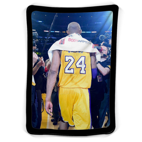 Kobe Bryant Mamba Out 24 Blanket