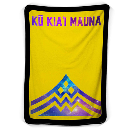 Ku Kiai Mauna We Are Mauna Kea Blanket