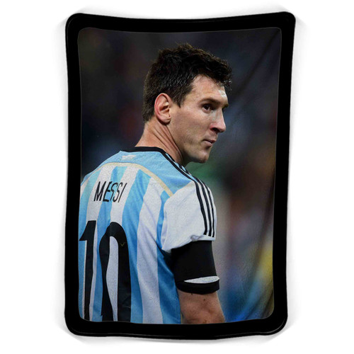 Lionel Messi Argentina Team Blanket