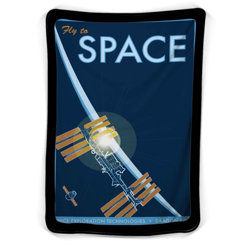 Nasa Travel Space X Blanket