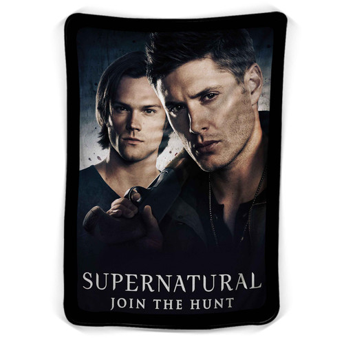 Supernatural Winchester Brothers Sam And Dean Blanket