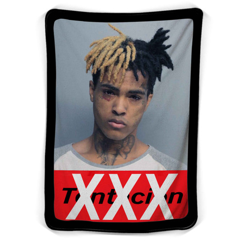 XXXTentacion Mugshot Obey Blanket