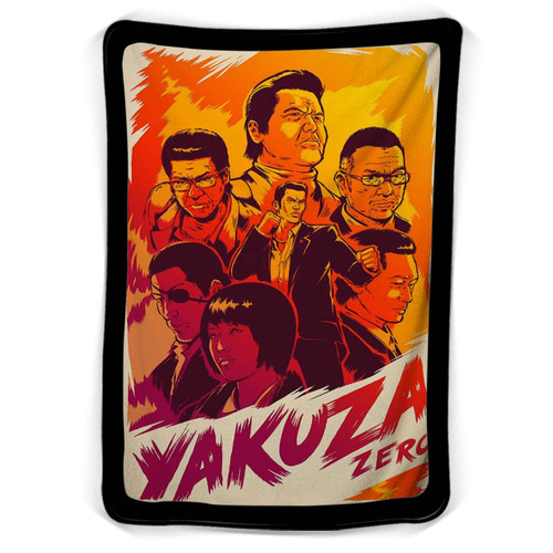 Yakuza Zero Video Game Art Blanket