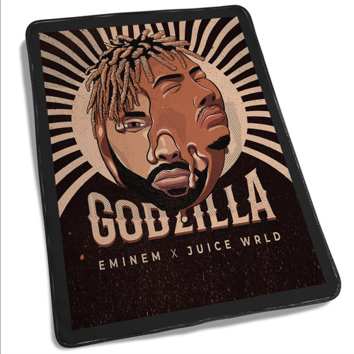 Eminem x Juice WRLD Godzilla Blanket