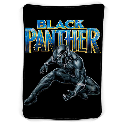 Black Panther Logo Blanket