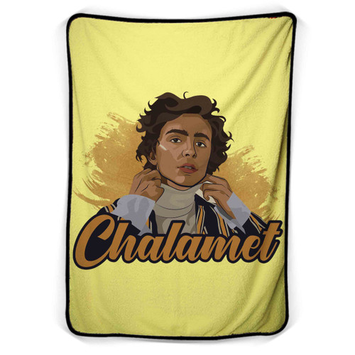 Chalamet Paint Art Blanket