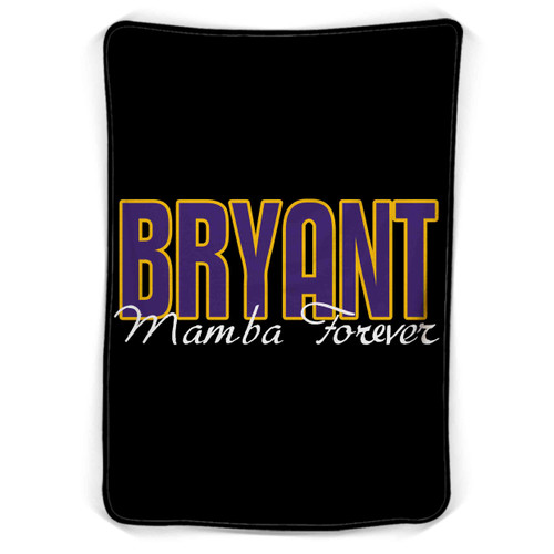Kobe Bryant Memorial Blanket