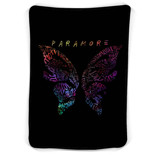 Paramore Bars Galaxy Blanket