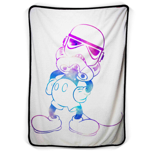 Star Wars Mickey Galaxy Blanket