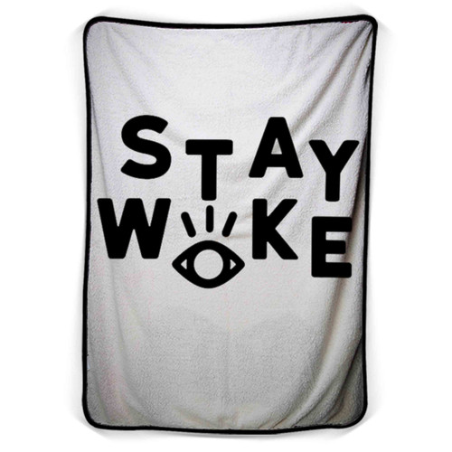 Stay Woke Eye Blanket