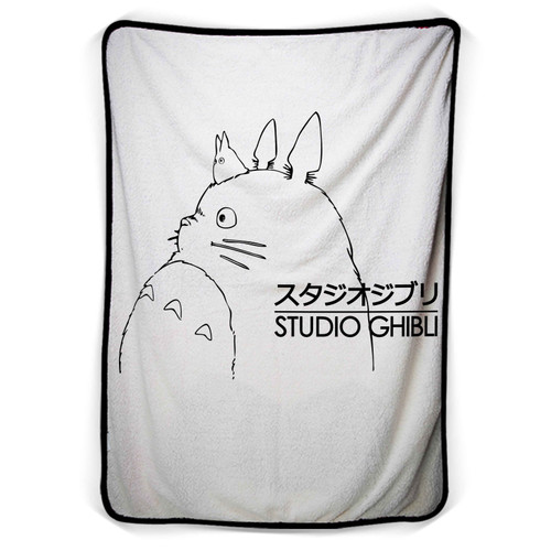 Studio Ghibli Logo Blanket