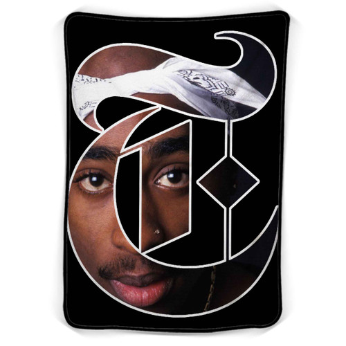 Tupac Shakur Is Mourned Concert Blanket