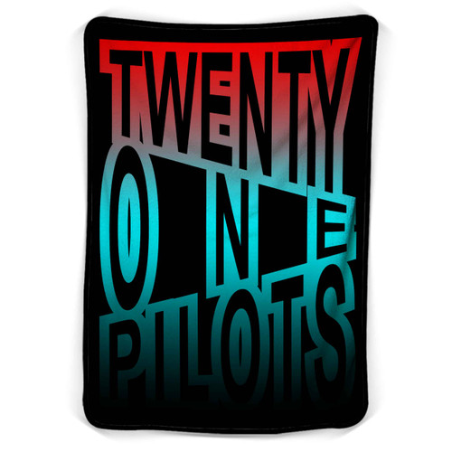 Twenty One Pilots Gradation Logo Blanket