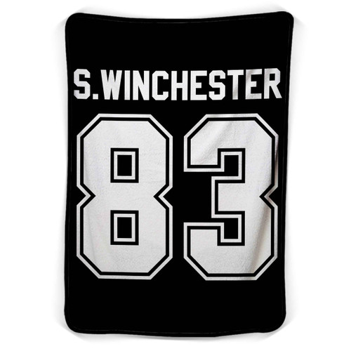 Winchester 83 Supernatural Style Blanket