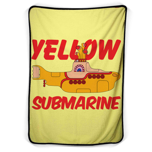 Yellow Submarine Logo Blanket