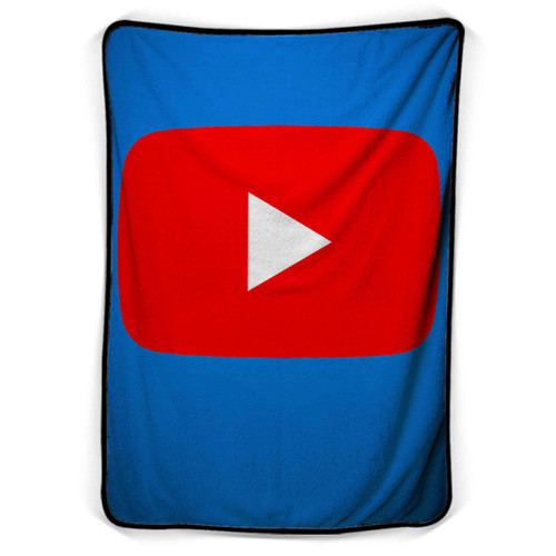 Youtube Logo 2017 Blanket