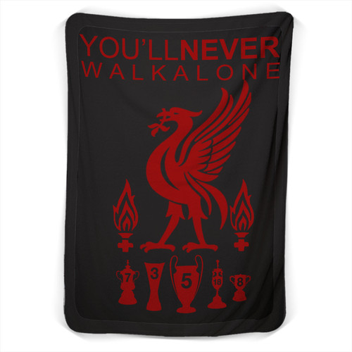 Liverpool Fc Youll never Walk Alone Blanket