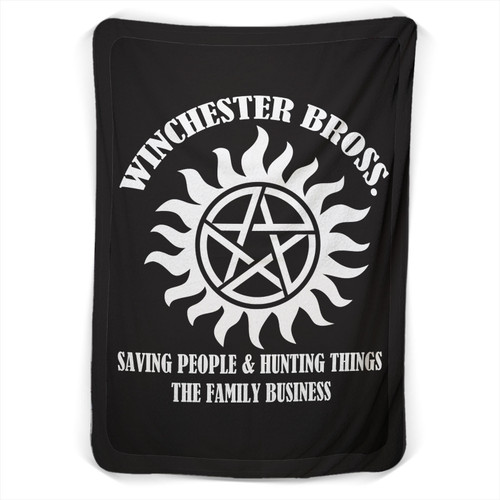 Supernatural Winchester Bross Blanket