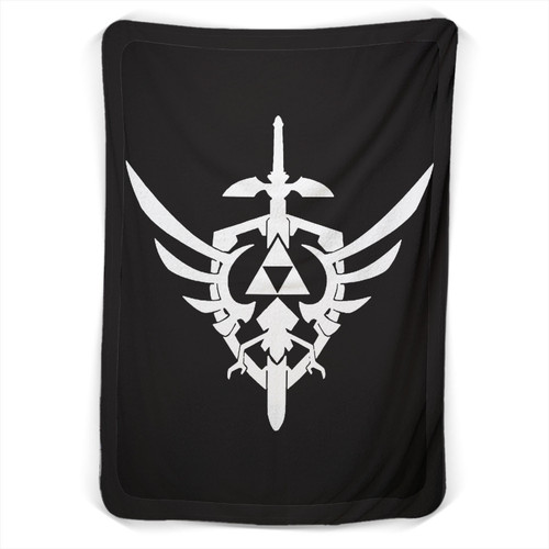 The Legend Of Zelda Logo Blanket