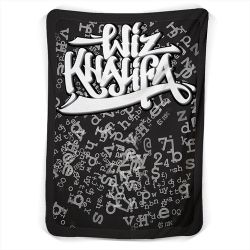 Wiz Khalifa Logo Blanket