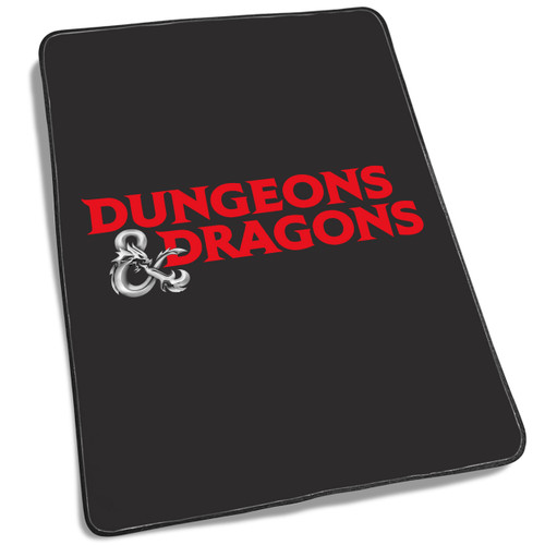 Dungeons and Dragons Logo Blanket