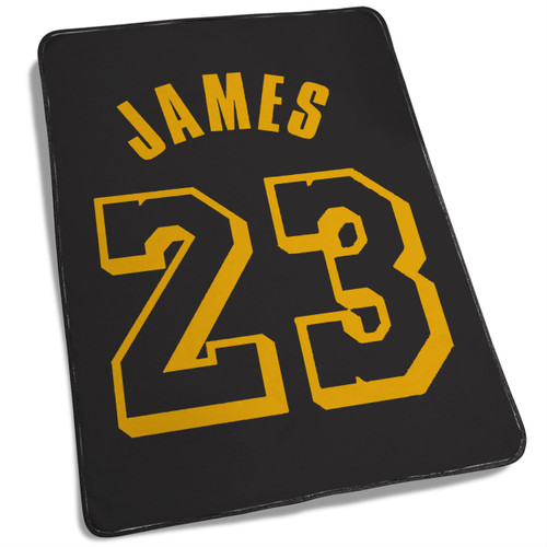 Lebron James 23 Lakers Blanket