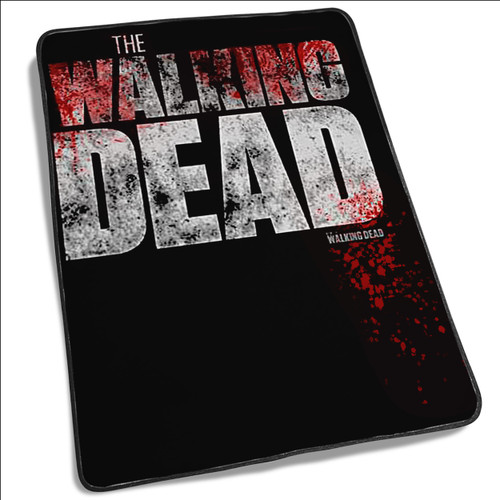 Official The Walking Dead Splatter TV Series Zombie Apocalypse Fan Merch Blanket