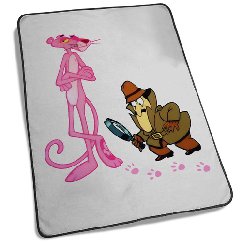 The Pink Panther Inspector Clouseau Cartoon Funny Blanket