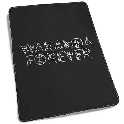 Wakanda Forever Text Blanket
