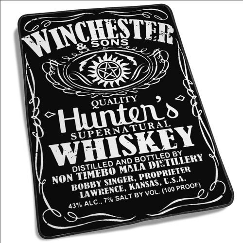 Winchester Hunter Whiskey Blanket
