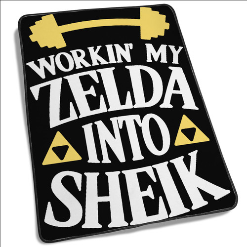 Workin My Zelda Into Sheik Blanket