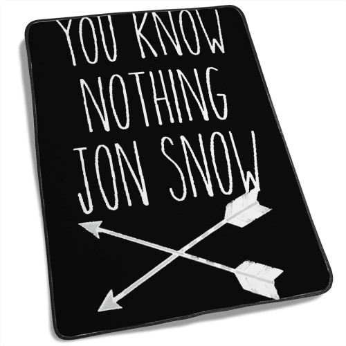 You Know Nothing Jon Snow Ygritte Blanket