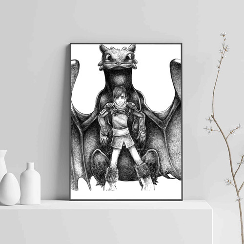 How to Train Your Dragon Toothless Posters