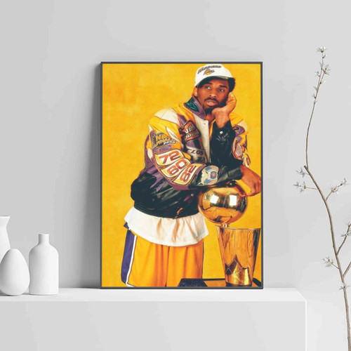 Kobe Bryant After Championship Posters