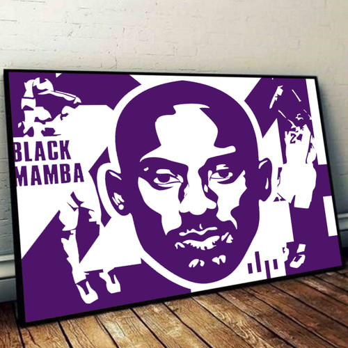 Kobe Bryant Black Mamba 24 Posters