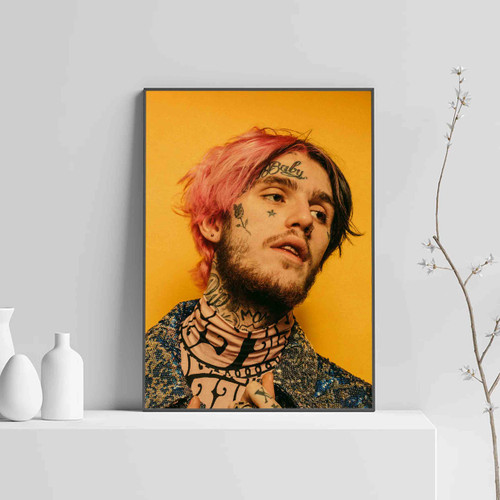 Lil Peep Sad Face Posters