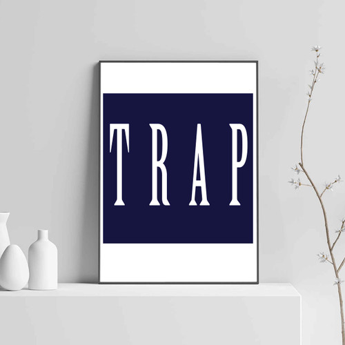 Luke Rave House Trap Logo Posters